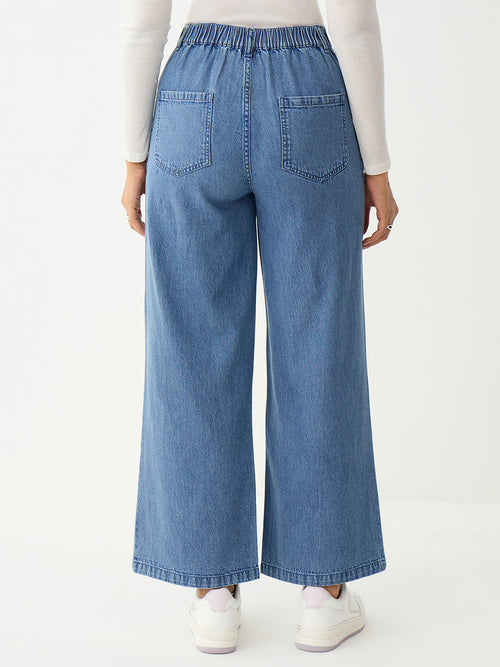 DenimClassic Acid Blue Straight Jeans