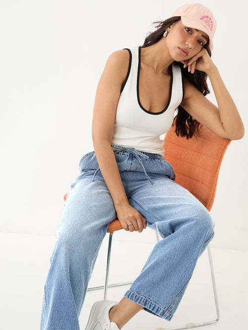 DenimClassic The Easy Fit Drawstring Jeans