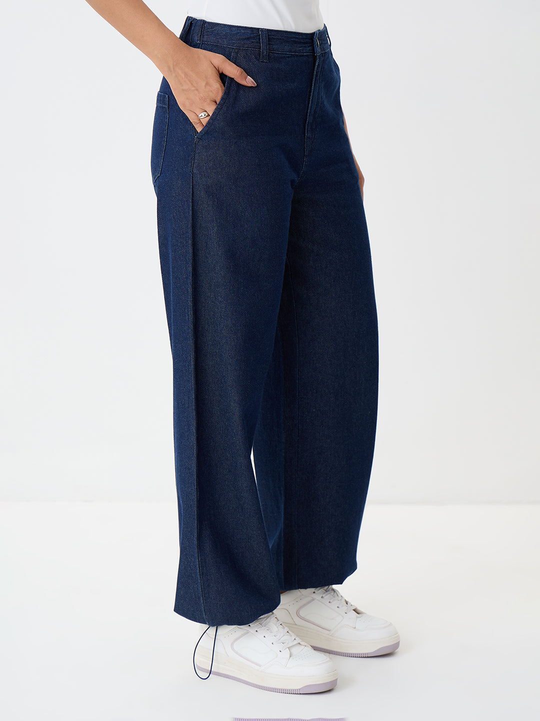 DenimClassic Navy Convertible Balloon Jeans