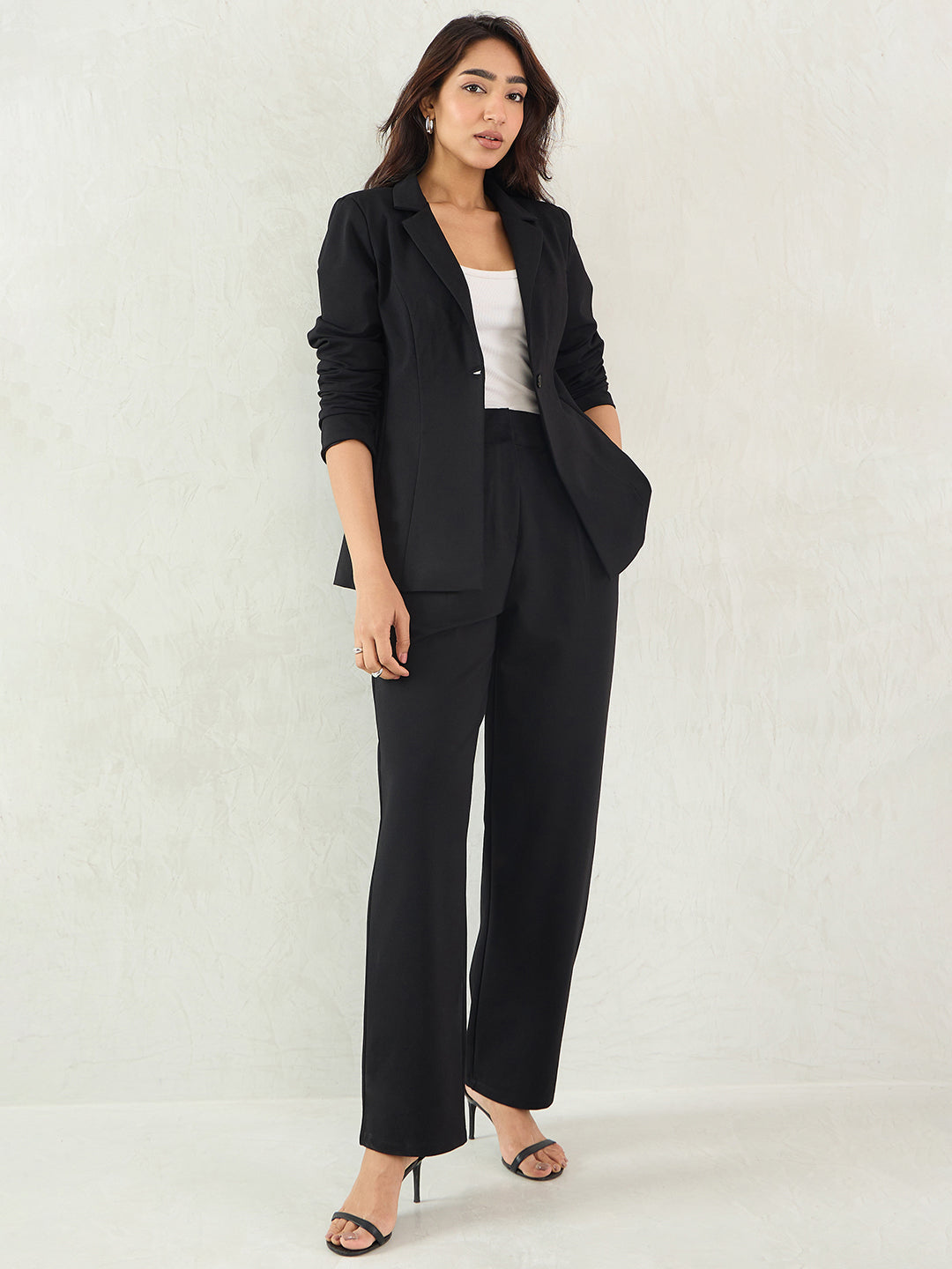 Black Knit Trouser