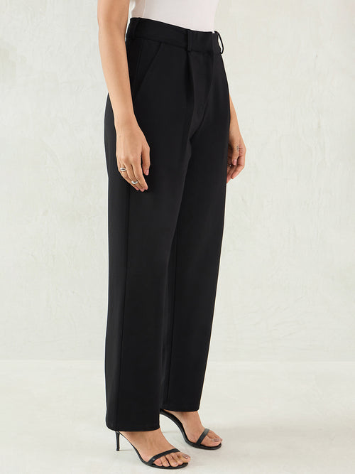 Black Knit Trouser