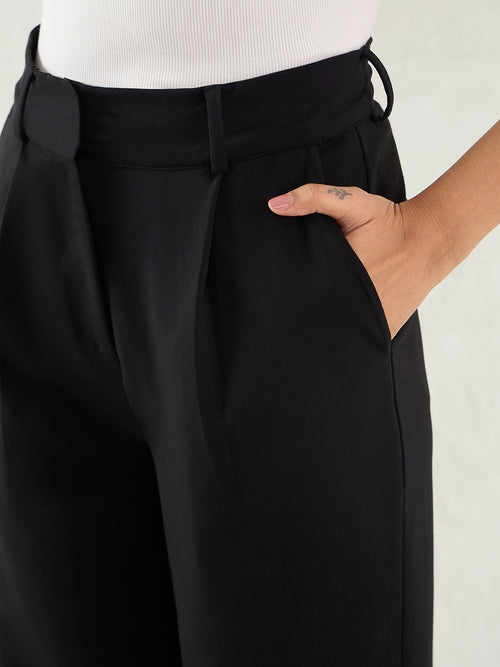 Black Knit Trouser
