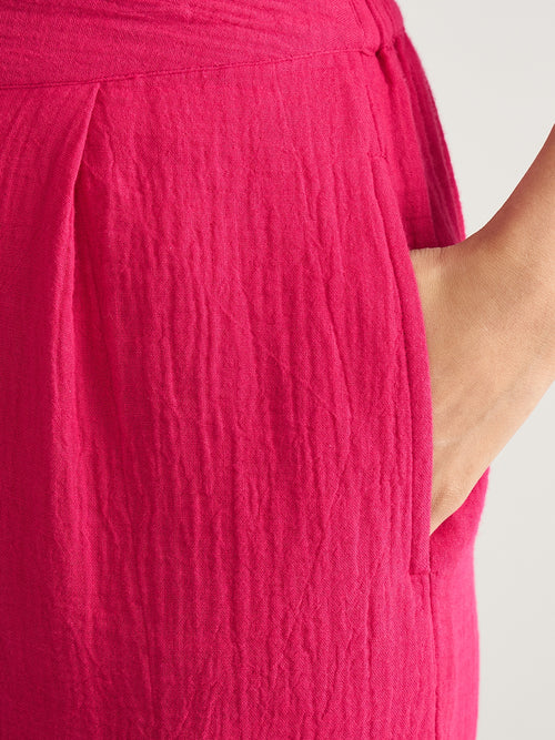 CloudComfort Gauze Pink Co-ord Set