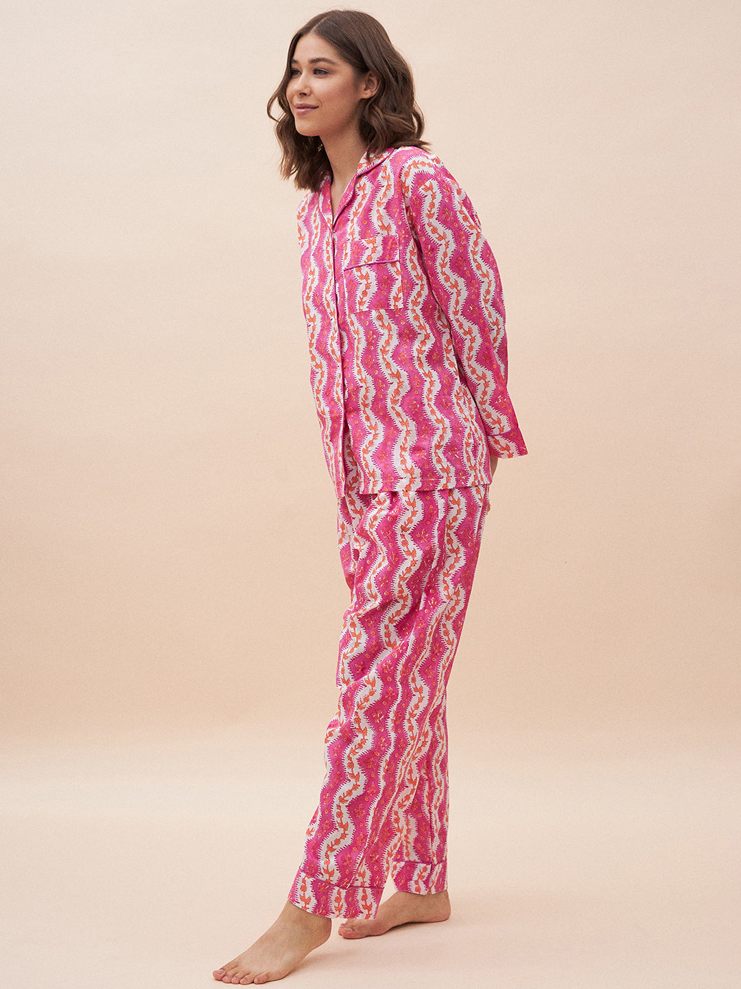 Raspberries Two Piece Pyajama Set