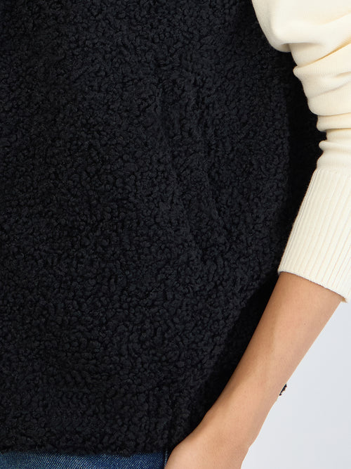 Black Teddy Gilet