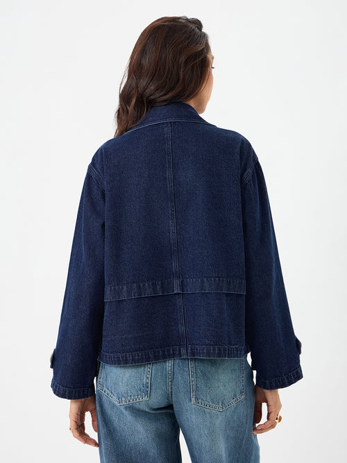 DenimClassic Navy Double Breasted Jacket