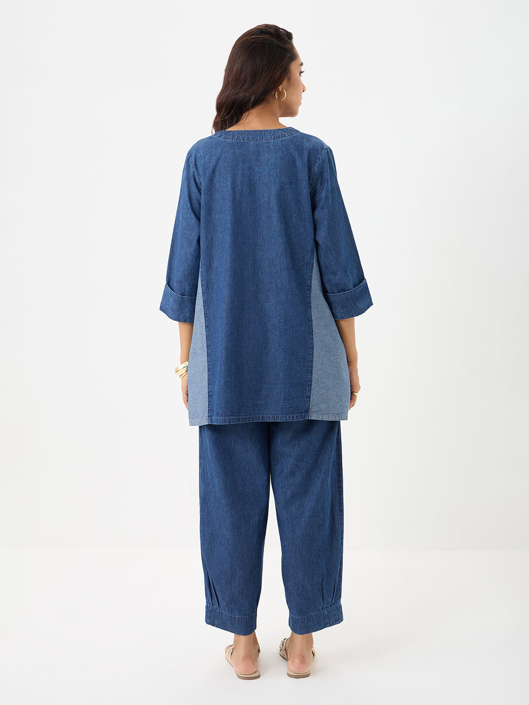 DenimClassic Navy ColorBlock Co-ord