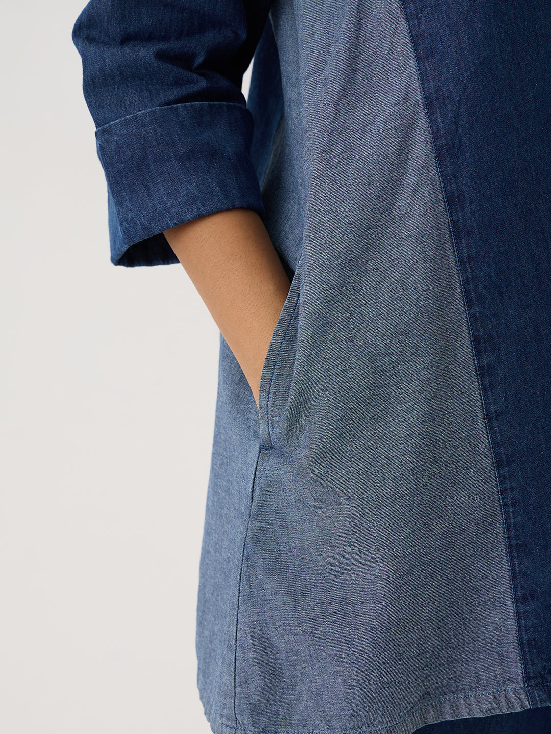 DenimClassic Navy ColorBlock Co-ord