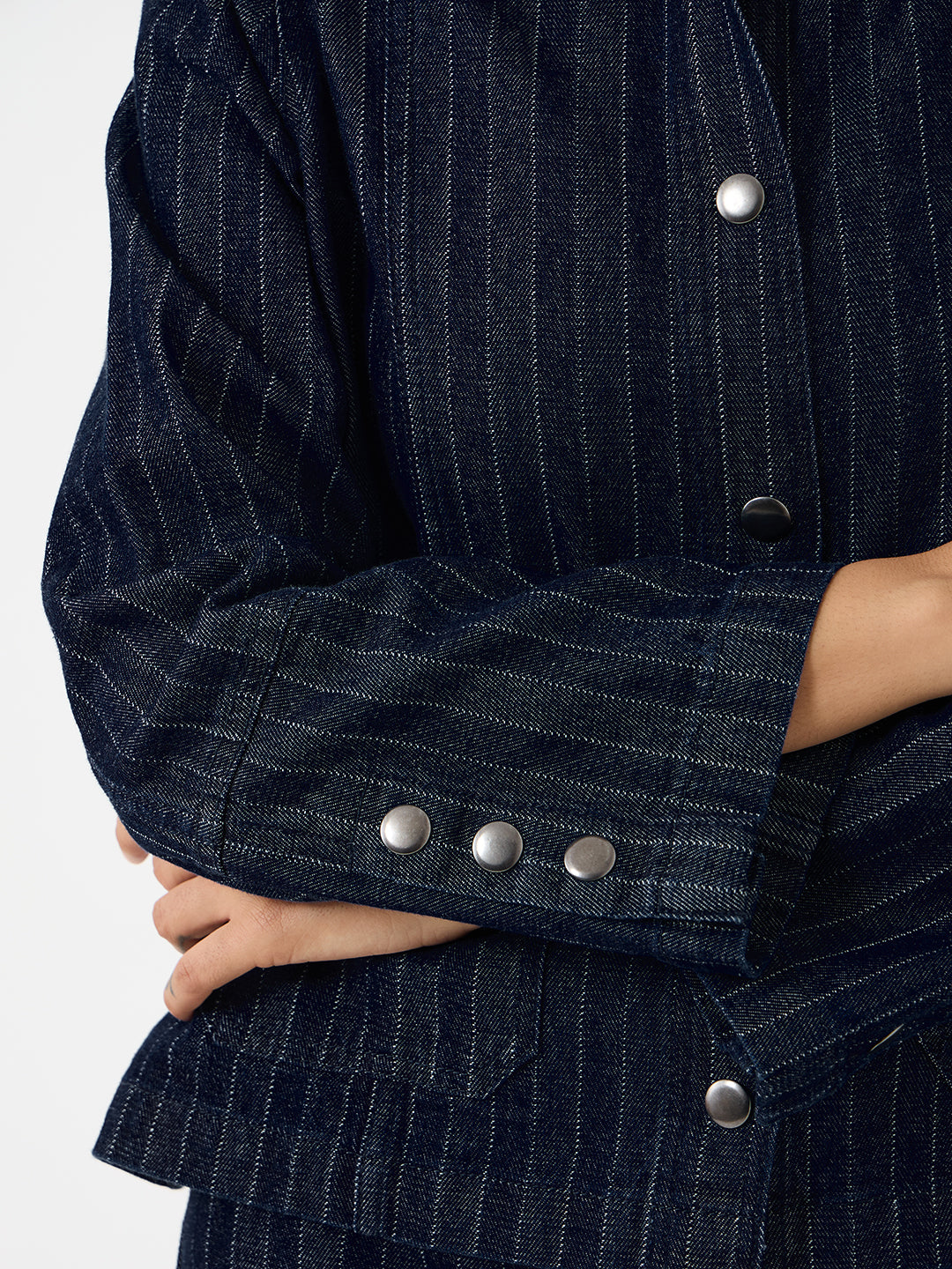DenimClassic Stripe Everyday Jacket
