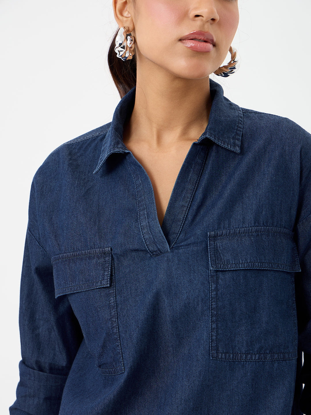 DenimLite Navy Dual Pocket Co-ord