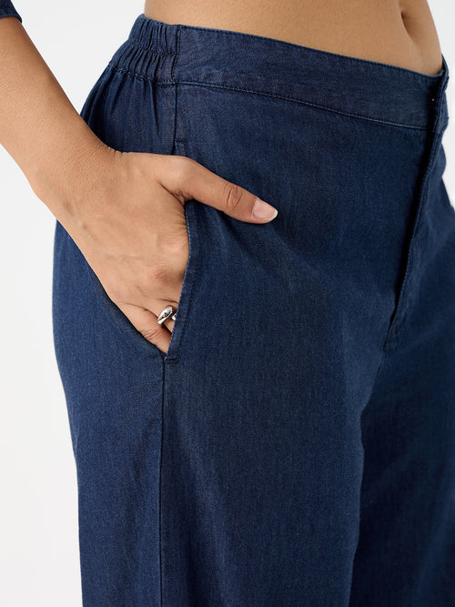 DenimLite Navy Dual Pocket Co-ord