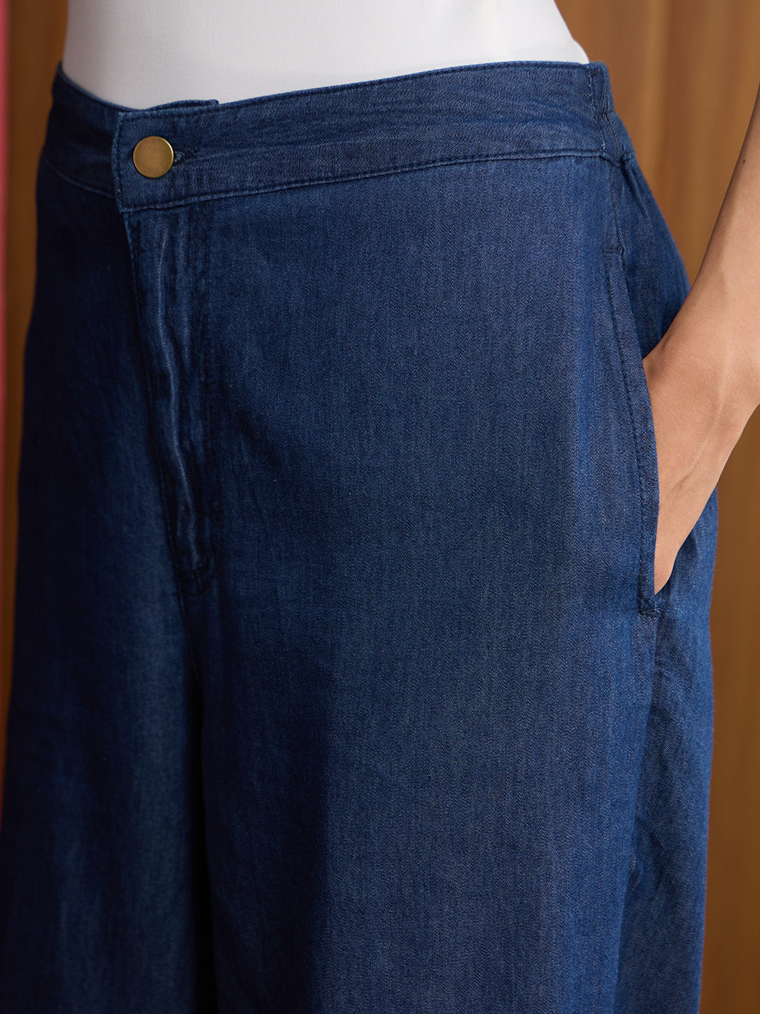 Navy Dual Pocket Denim Co-ord