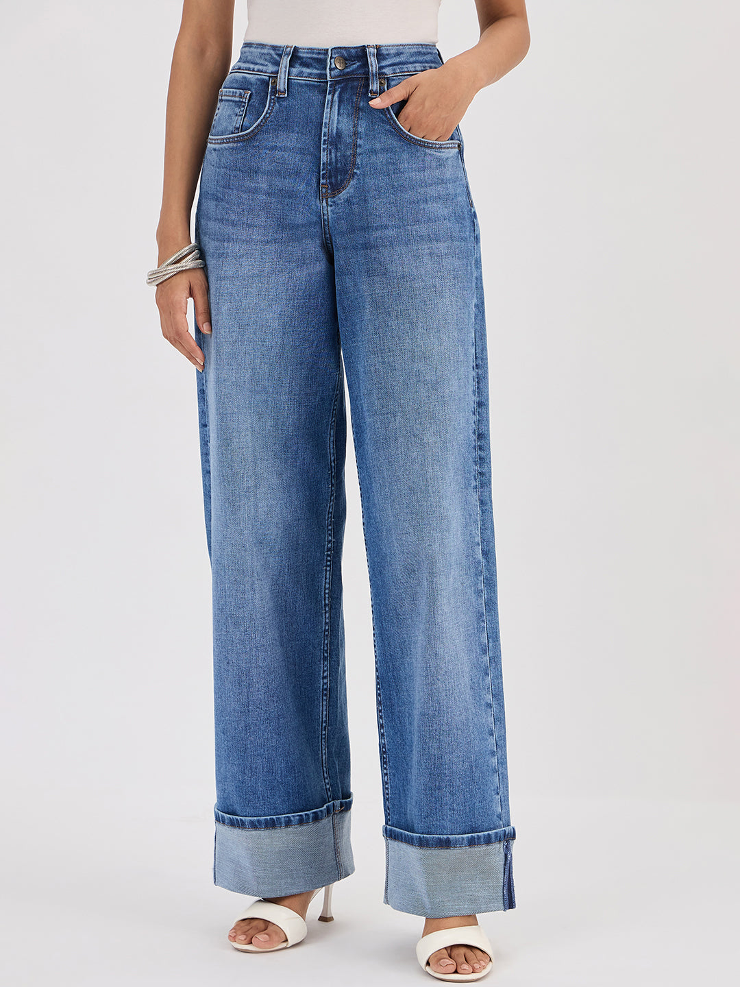 DenimStretch The Roll-Up Jeans