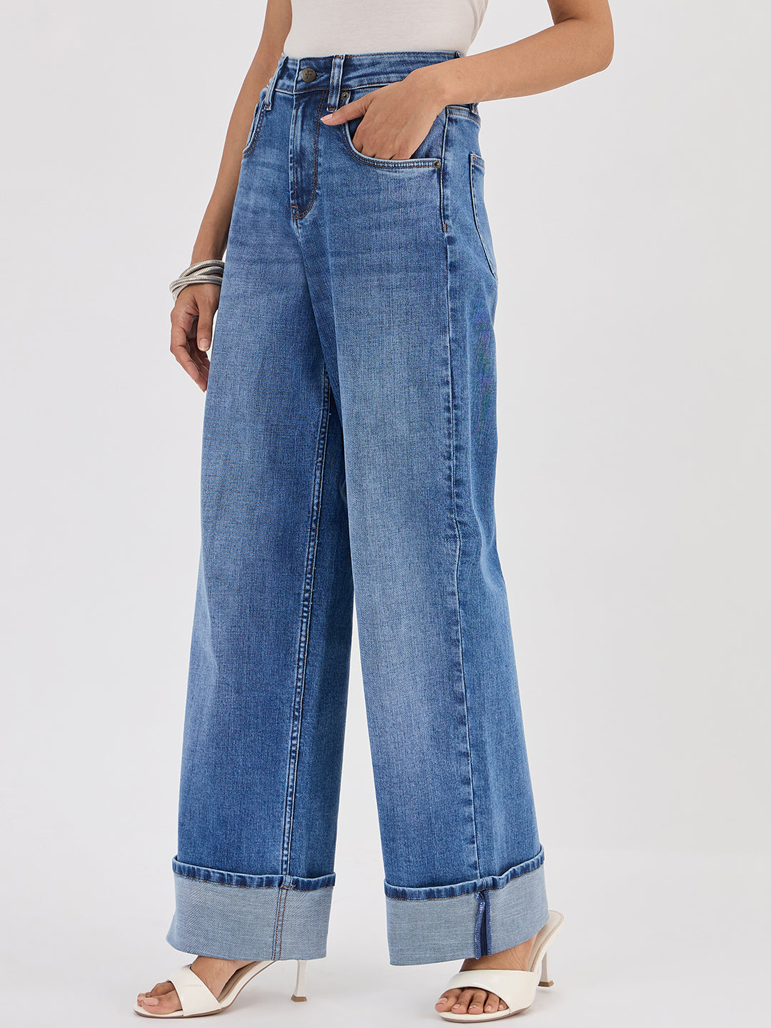 DenimStretch The Roll-Up Jeans