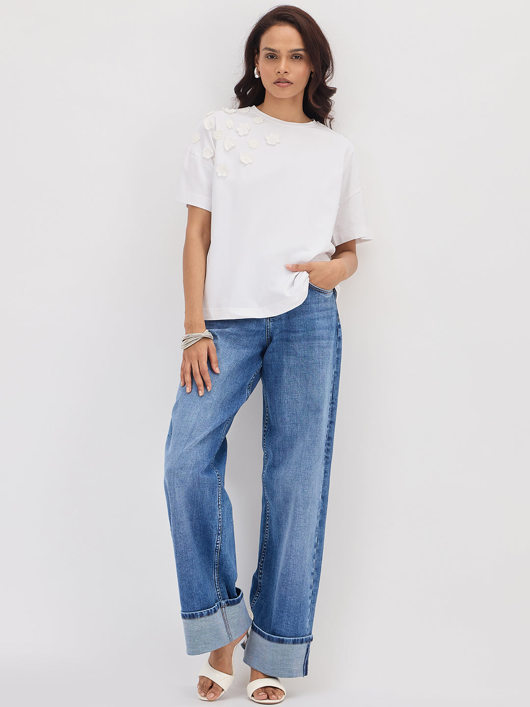 DenimStretch The Roll-Up Jeans