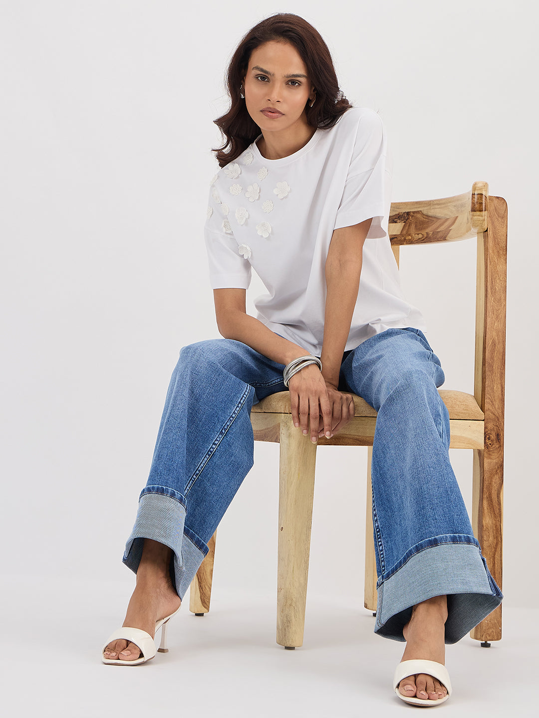 DenimStretch The Roll-Up Jeans
