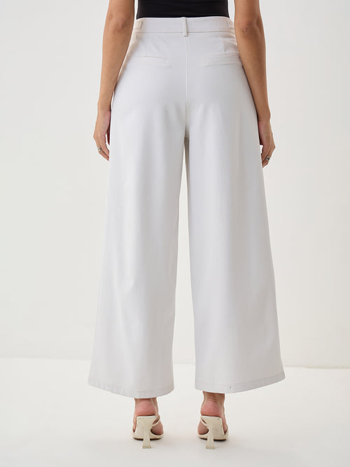 White Day To Dusk Wide Leg Pants