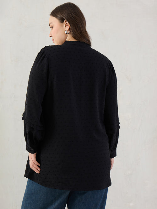 Black Button Down Shirt