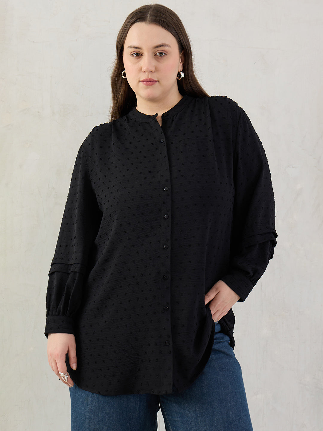 Black Button Down Shirt