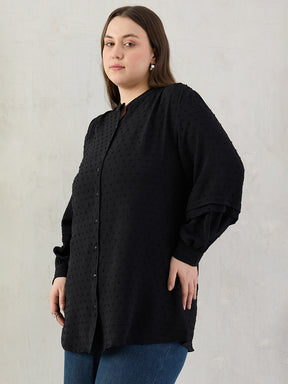 Black Button Down Shirt