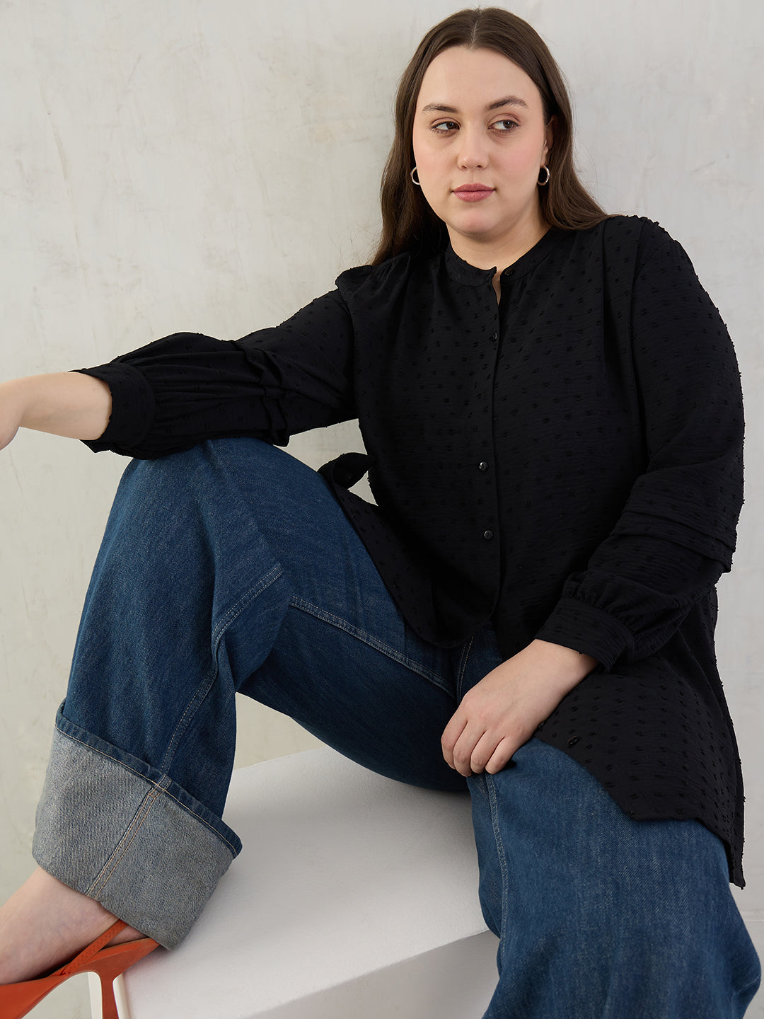 Black Button Down Shirt