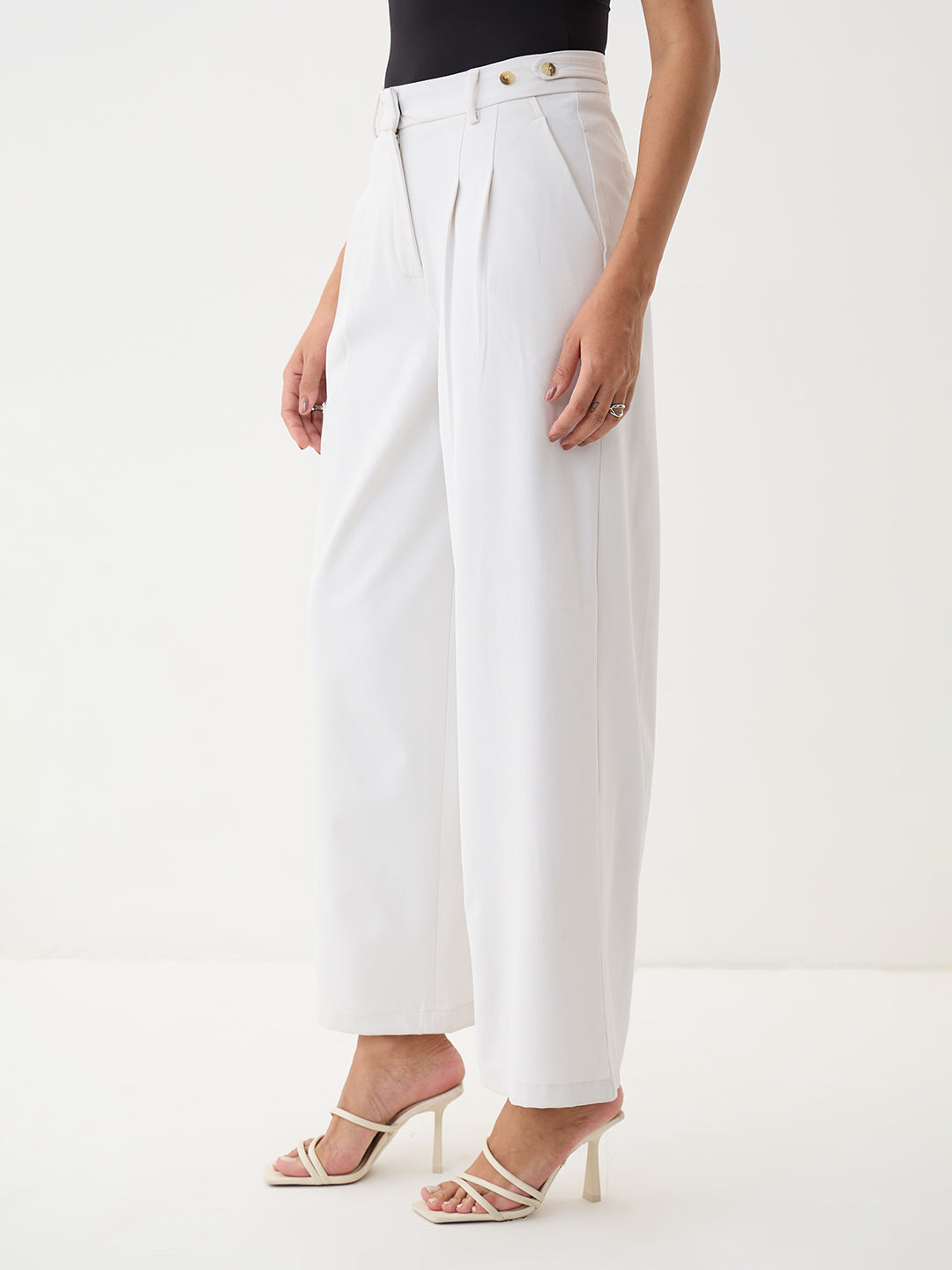 White Day To Dusk Wide Leg Pants