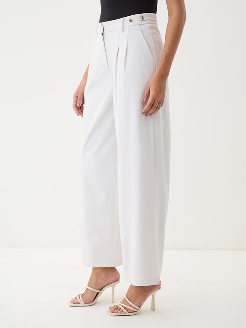 White Day To Dusk Wide Leg Pants