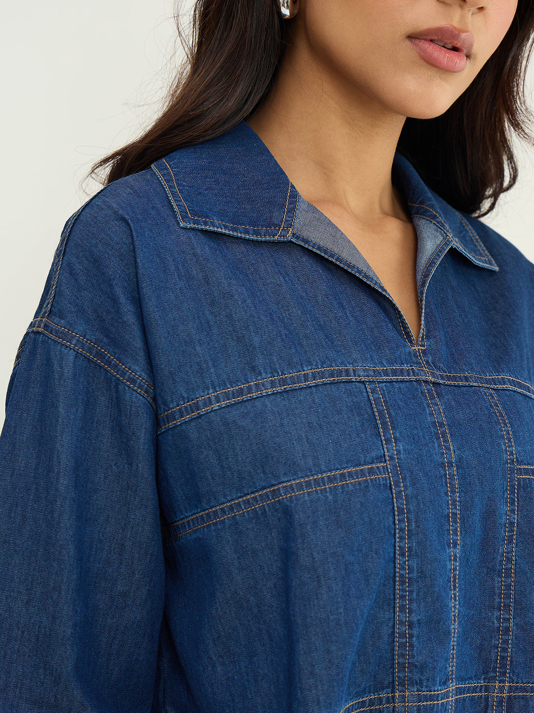 DenimLite Navy Skort Co-ord