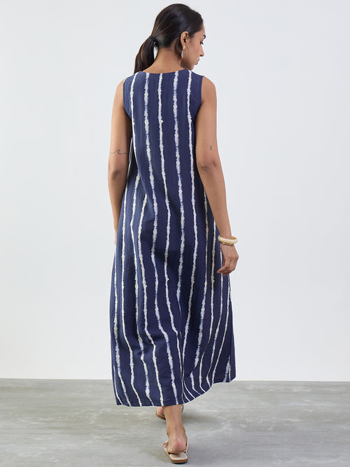 navy-abstract-stripe-maxi-dress-ff-7289