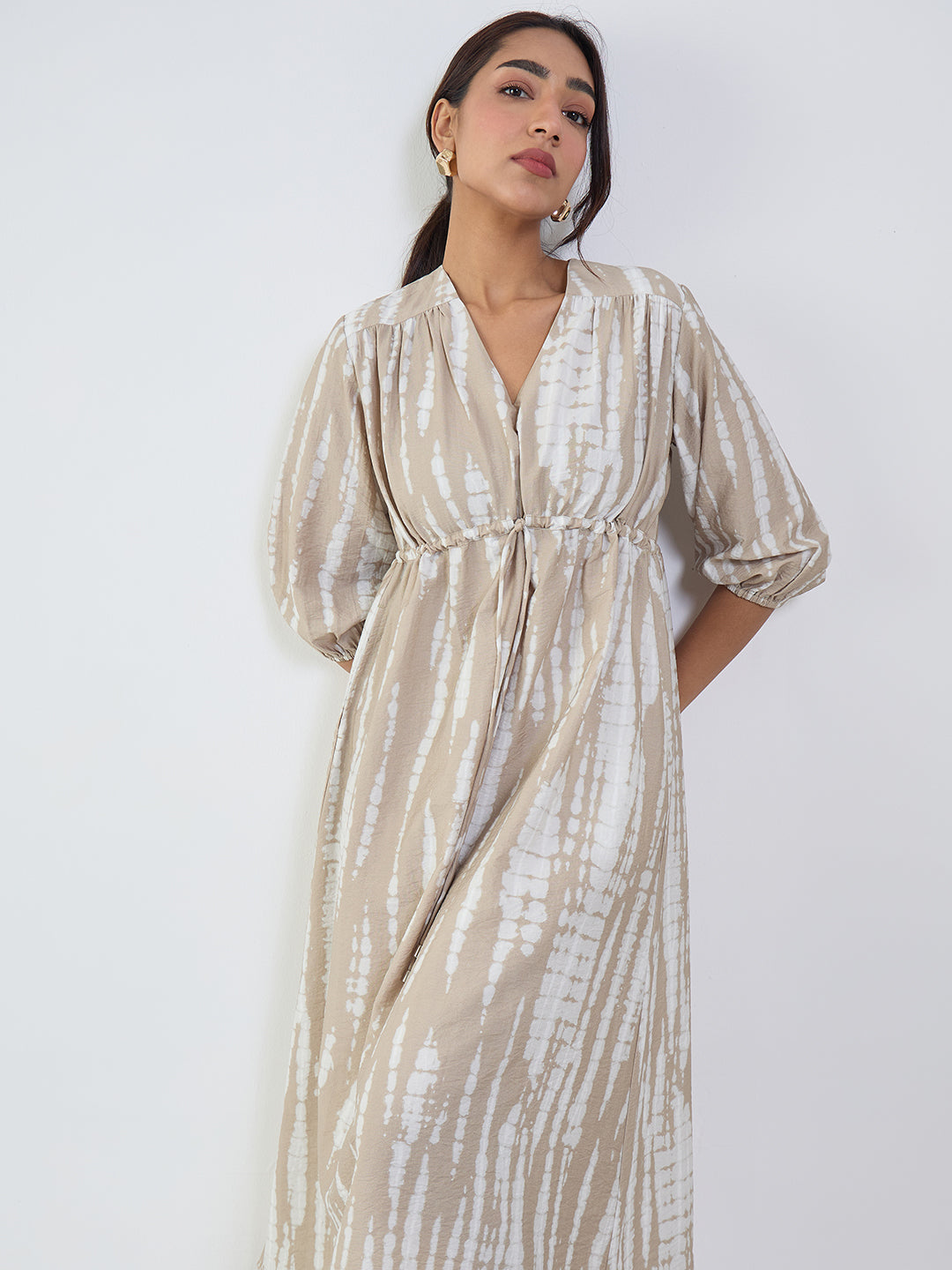 beige-abstract-ruched-detail-midi-dress-ff-7252a