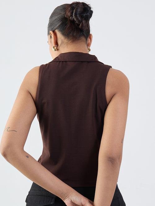 coffee-brown-knit-collared-top-fzk-7334