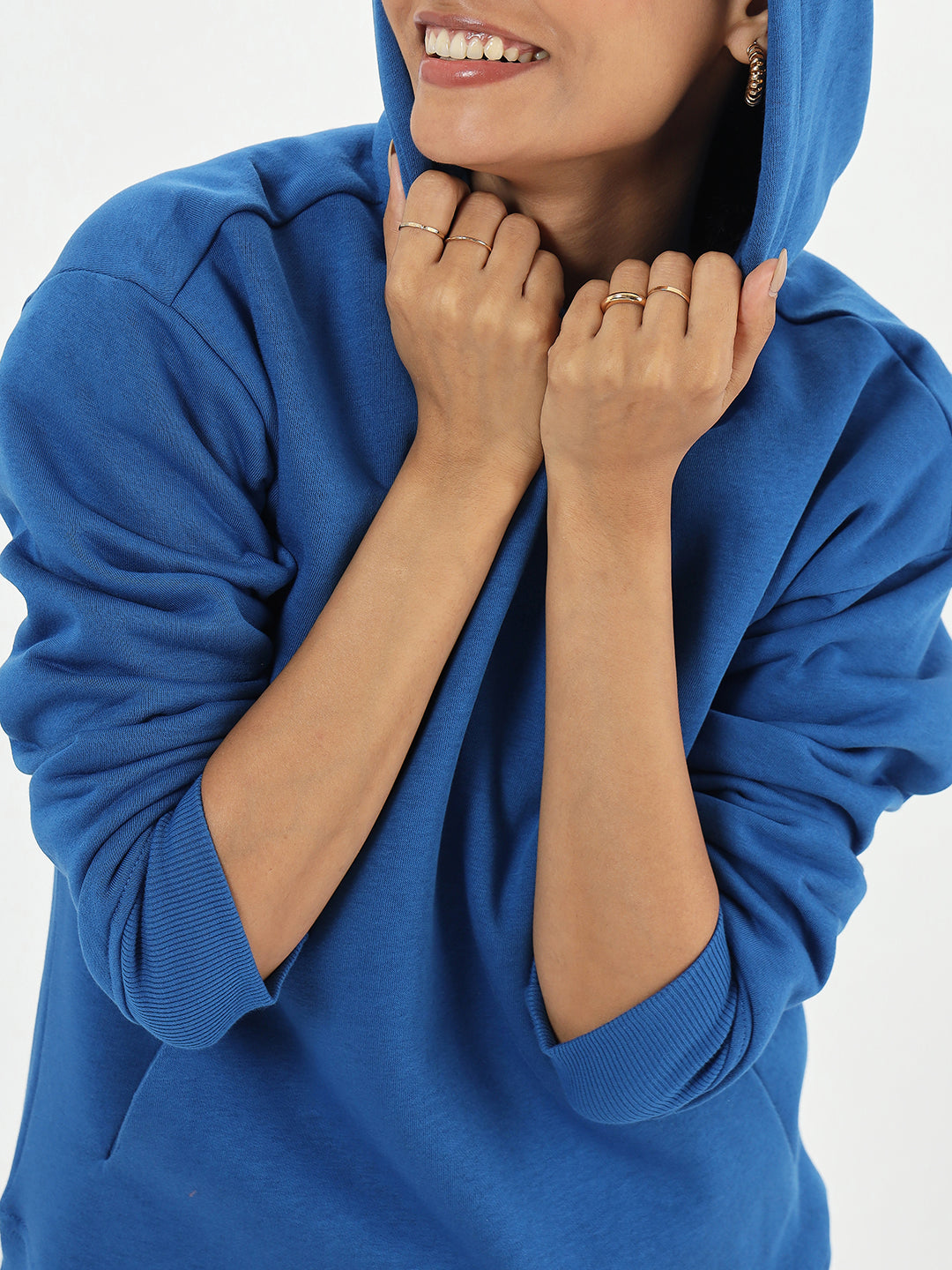 Royal Blue Fleece Hoodie