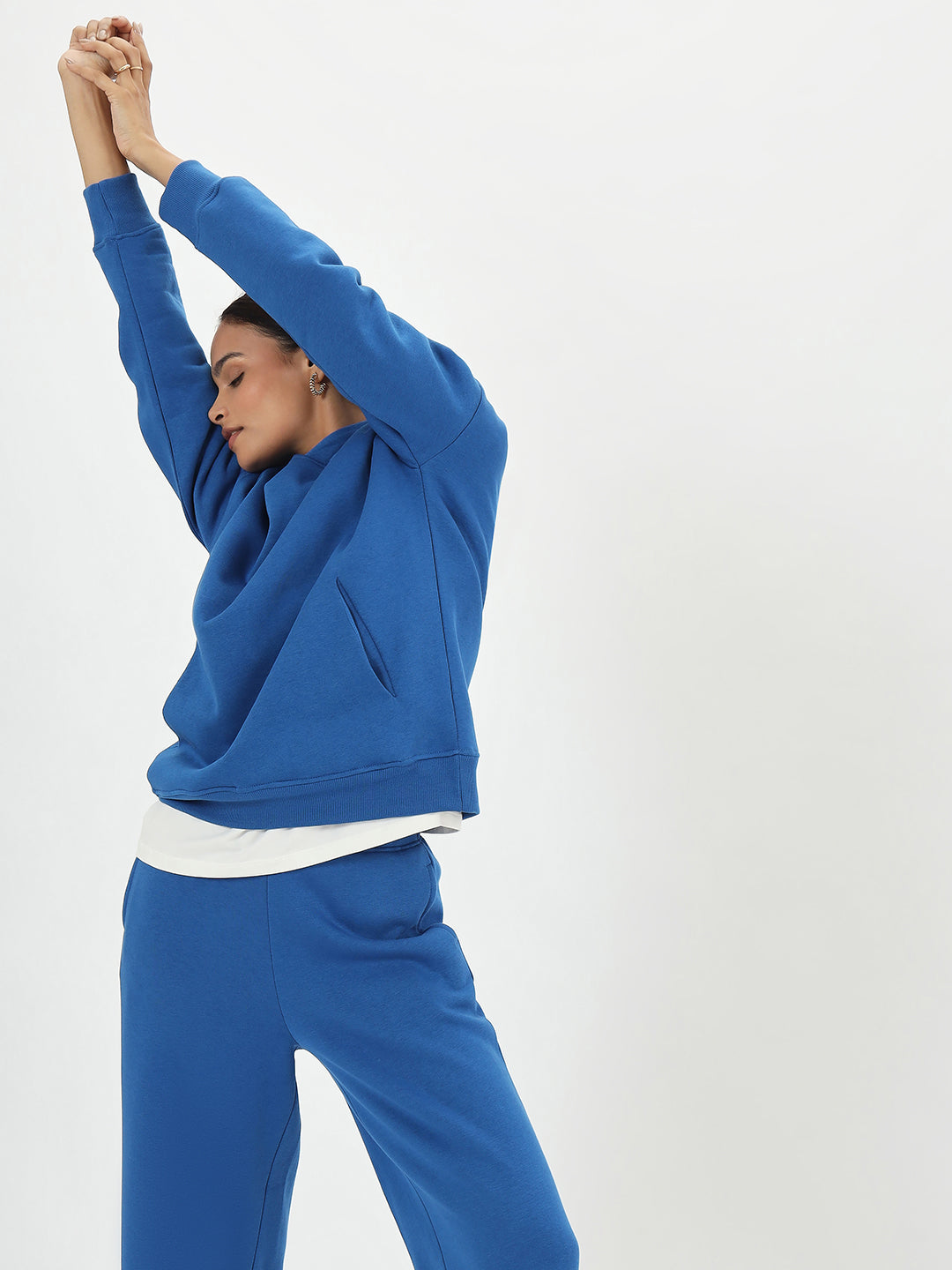 Royal Blue Fleece Hoodie