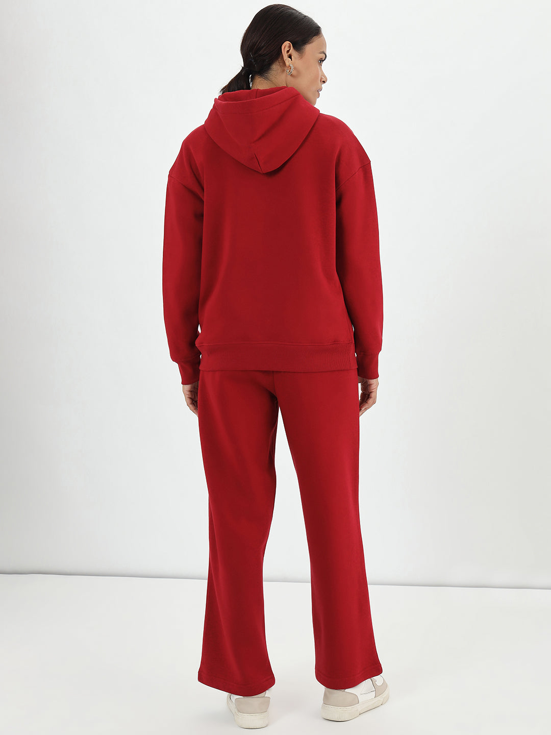 Red Fleece Hoodie