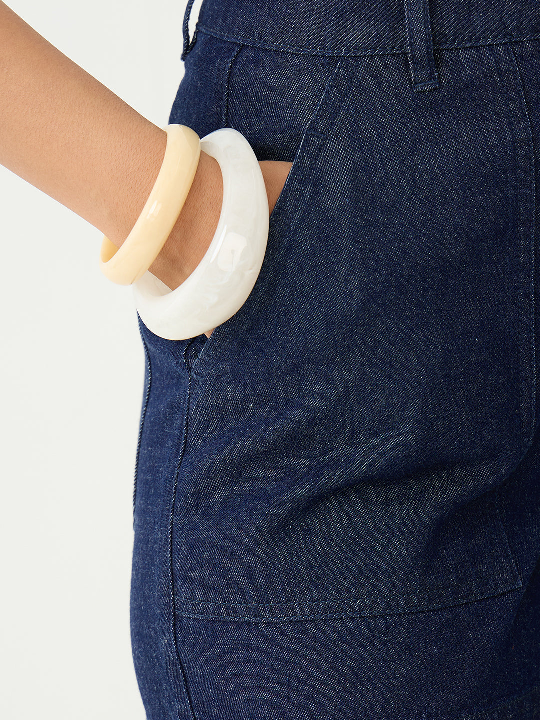 DenimLite Navy Blue Shorts