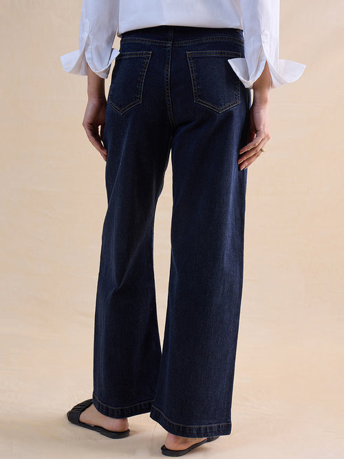 DenimClassic Blue Overdye Relax Fit Jeans