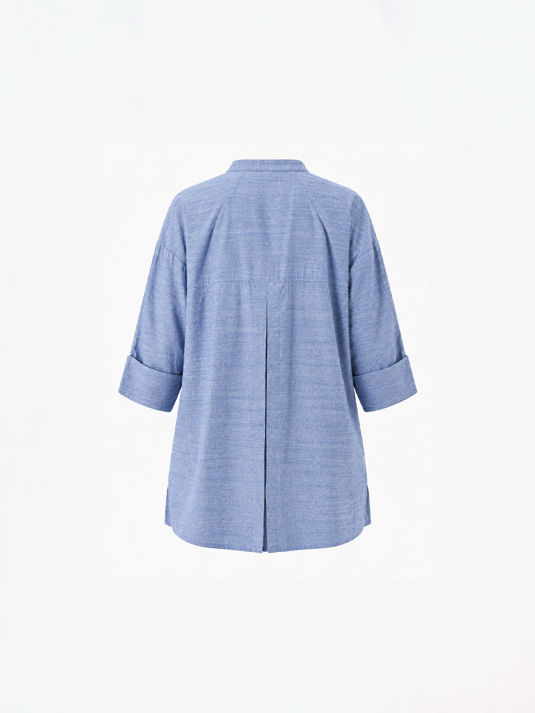 Blue Chambray Oversized Shirt