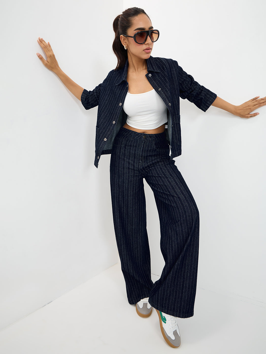DenimClassic Stripe Jacket