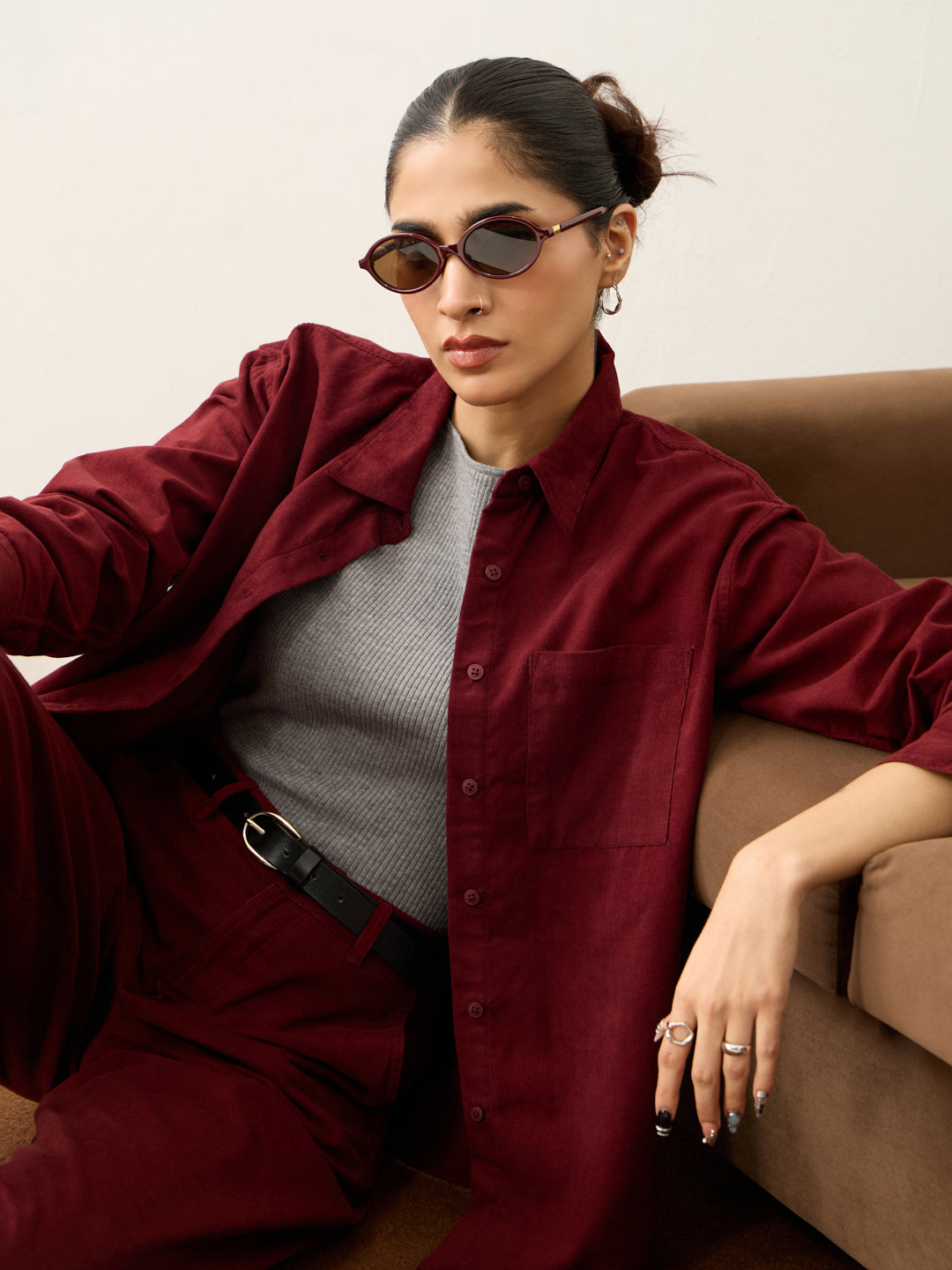 The Cool Girl Corduroy Shirt