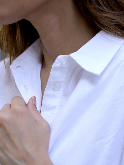 LinenLite Cloud White Transform Shirt