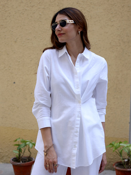 LinenLite Cloud White Transform Shirt
