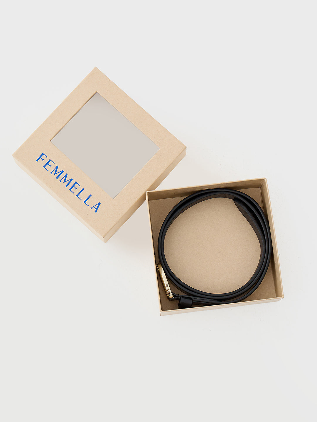 Black Timeless Leather Belt