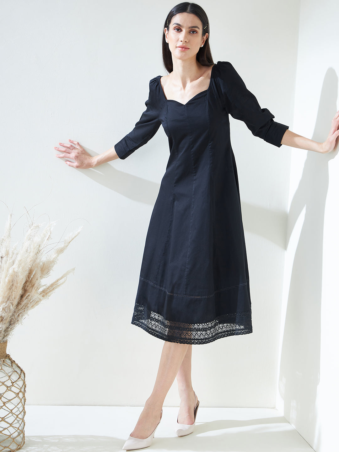 Share more than 139 cotton fit and flare dress best